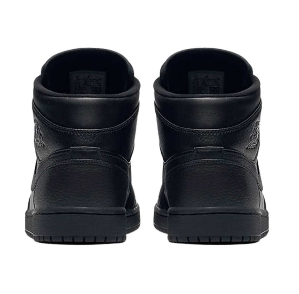 Air Jordan 1 Mid Triple Black
