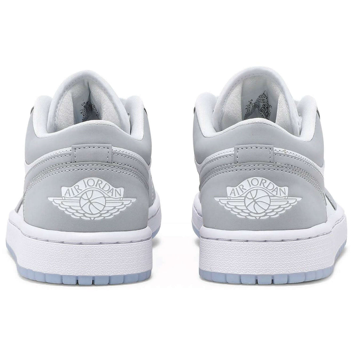 Air Jordan 1 Low White Wolf Grey Womens
