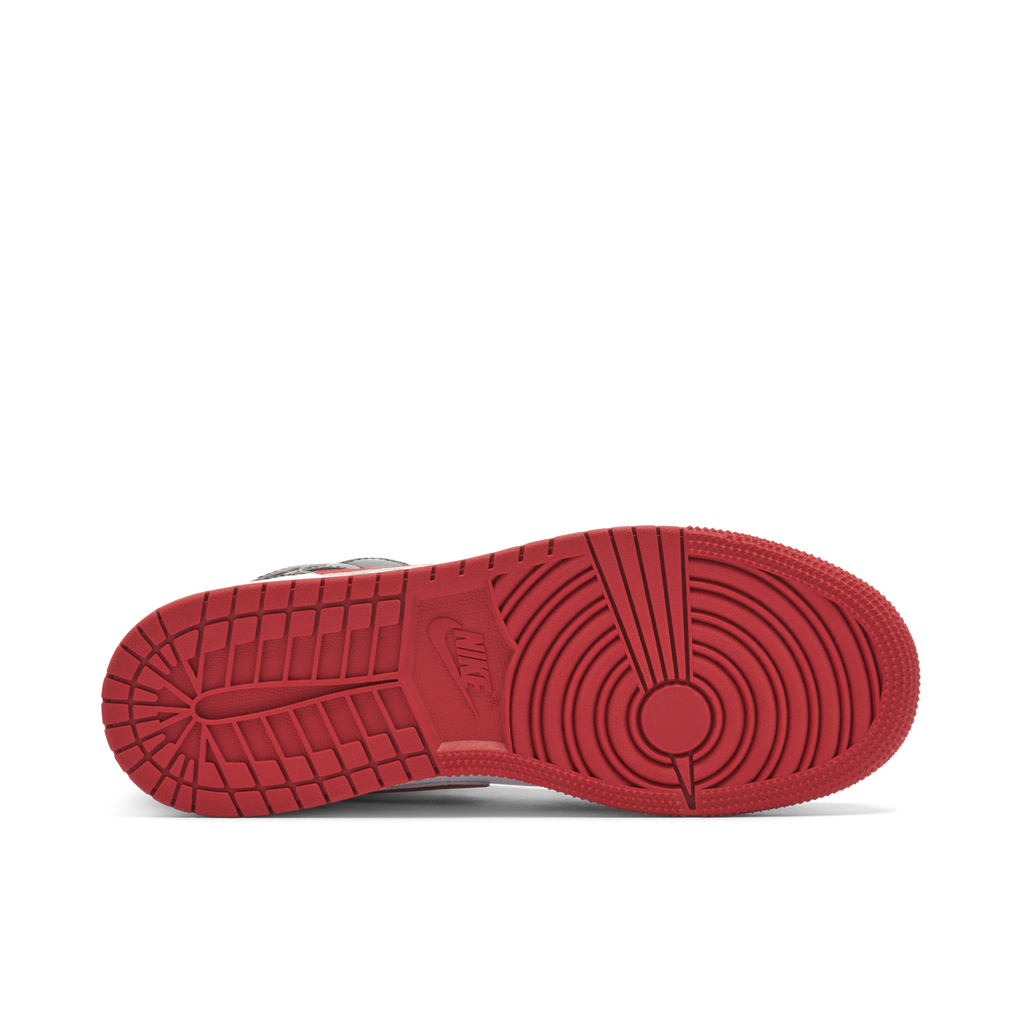 Air Jordan 1 Mid Gym Red Black White (GS)