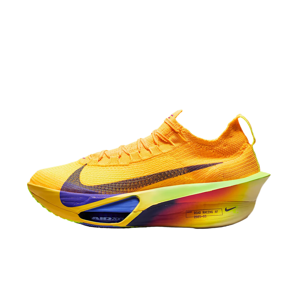 Alphafly NEXT% 3 'Laser Orange Indigo Burst Citron