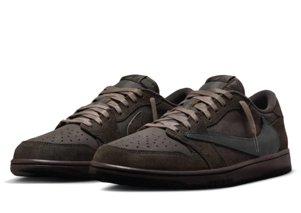 Air Jordan 1 Low OG X Travis Scott SP Velvet Brown