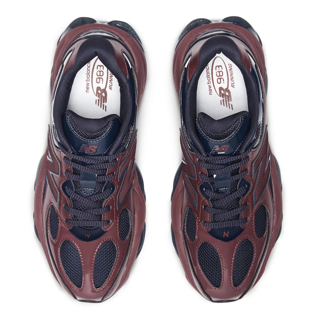 New Balance 983 Cherry Leather Dark Night - view 4